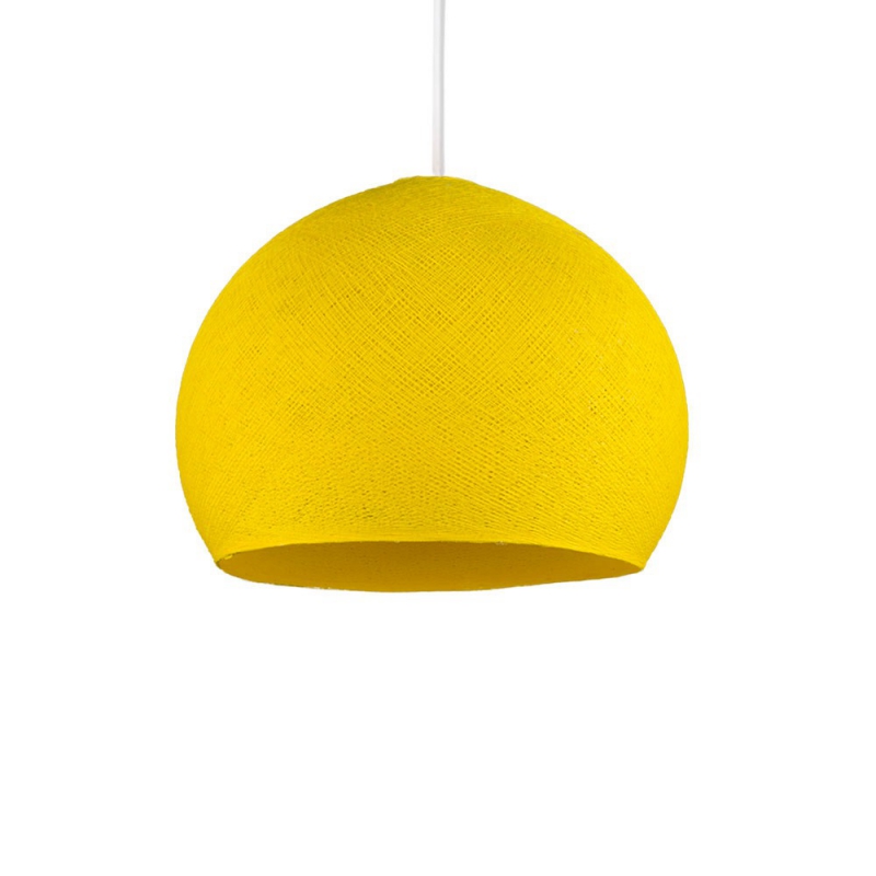 Dome XS lampshade made of polyester fiber, 25 cm diameter - 100% handmade