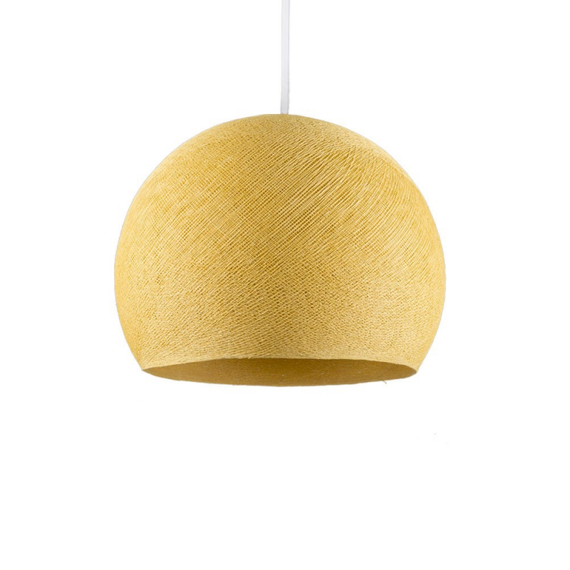 Dome XS lampshade made of polyester fiber, 25 cm diameter - 100% handmade