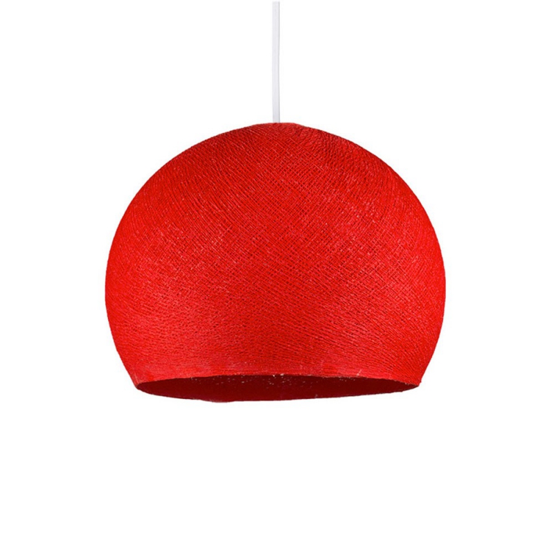 Dome XS lampshade made of polyester fiber, 25 cm diameter - 100% handmade