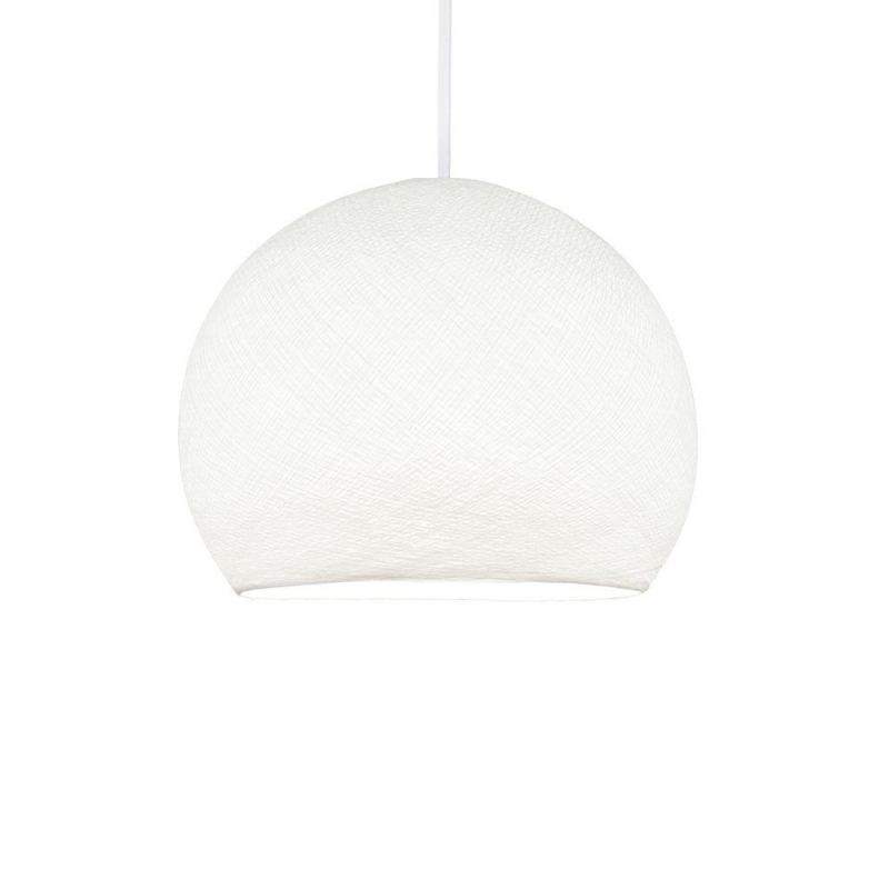 Dome XS lampshade made of polyester fiber, 25 cm diameter - 100% handmade