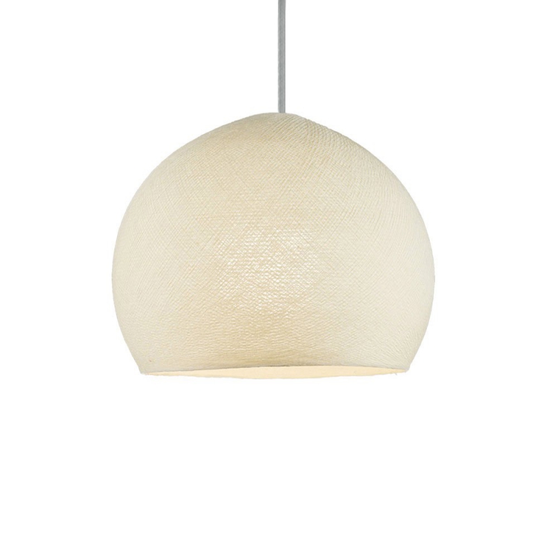 Dome XS lampshade made of polyester fiber, 25 cm diameter - 100% handmade