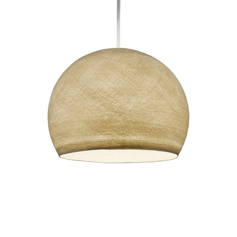 Dome XS lampshade made of polyester fiber, 25 cm diameter - 100% handmade