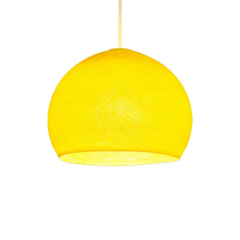 Dome XS lampshade made of polyester fiber, 25 cm diameter - 100% handmade