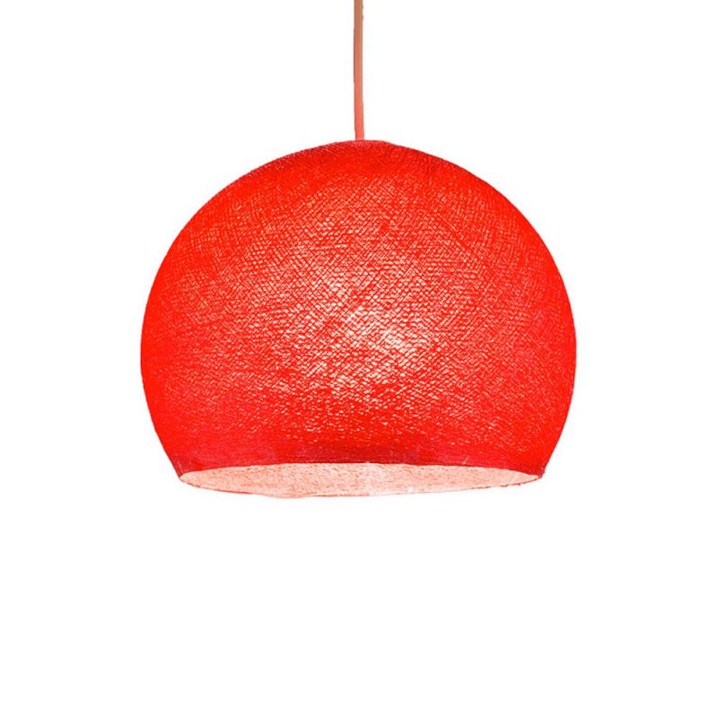 Dome XS lampshade made of polyester fiber, 25 cm diameter - 100% handmade