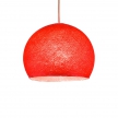 Dome XS lampshade made of polyester fiber, 25 cm diameter - 100% handmade