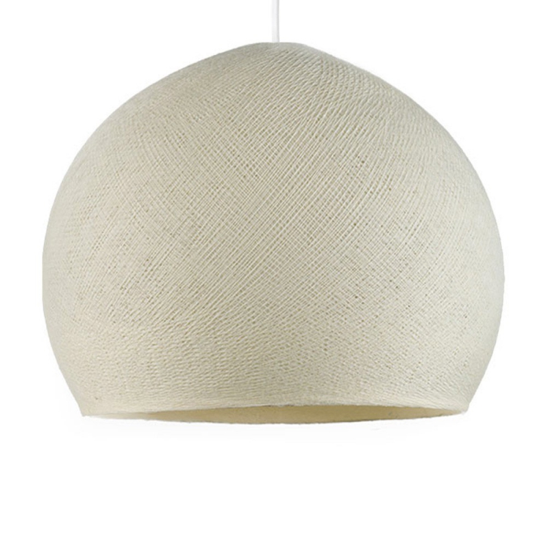 Dome M lampshade made of polyester fiber, 35 cm diameter - 100% handmade