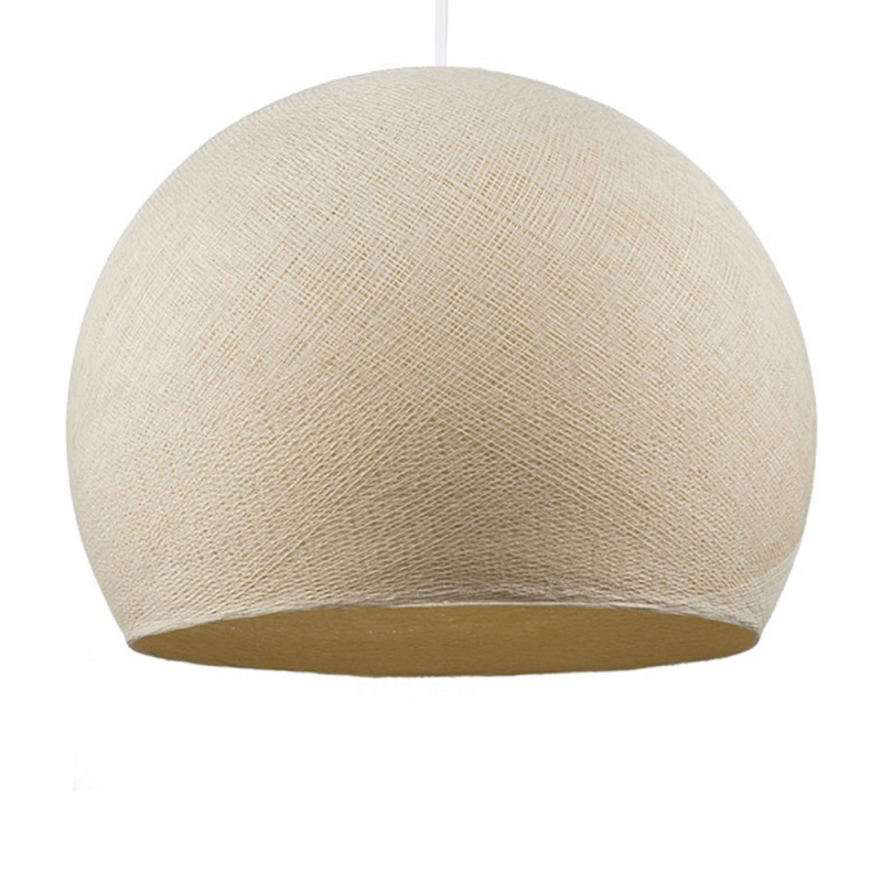 Dome M lampshade made of polyester fiber, 35 cm diameter - 100% handmade