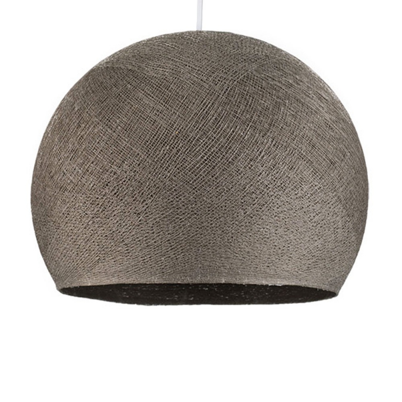 Dome M lampshade made of polyester fiber, 35 cm diameter - 100% handmade