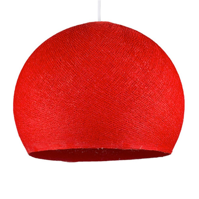 Dome M lampshade made of polyester fiber, 35 cm diameter - 100% handmade