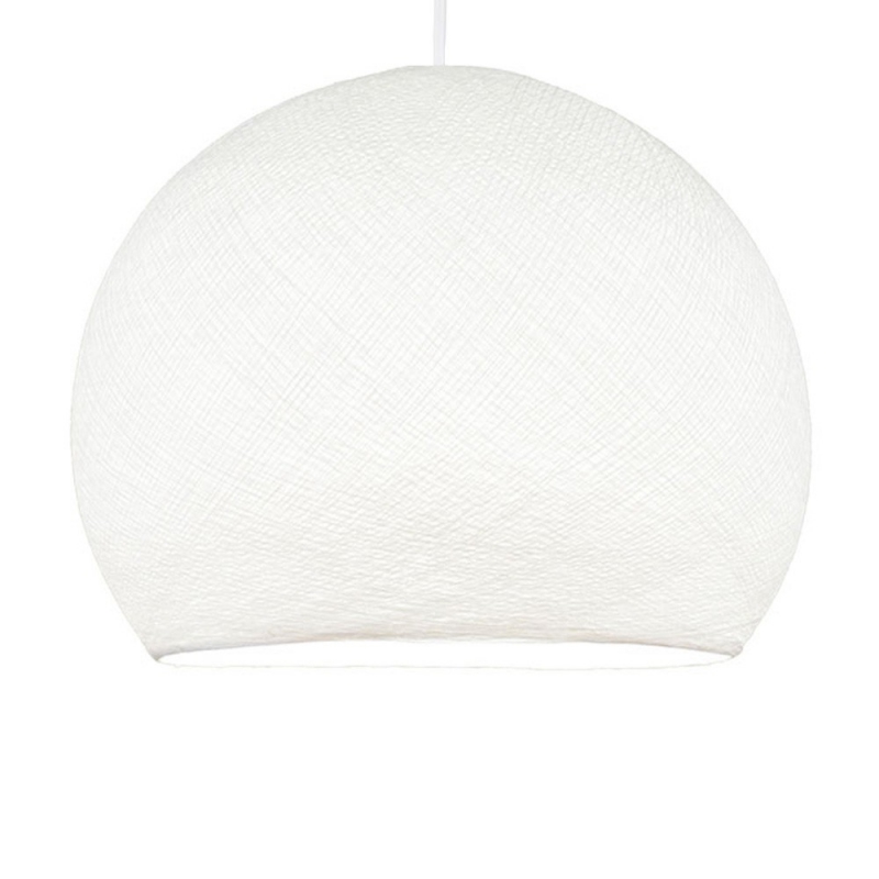 Dome M lampshade made of polyester fiber, 35 cm diameter - 100% handmade