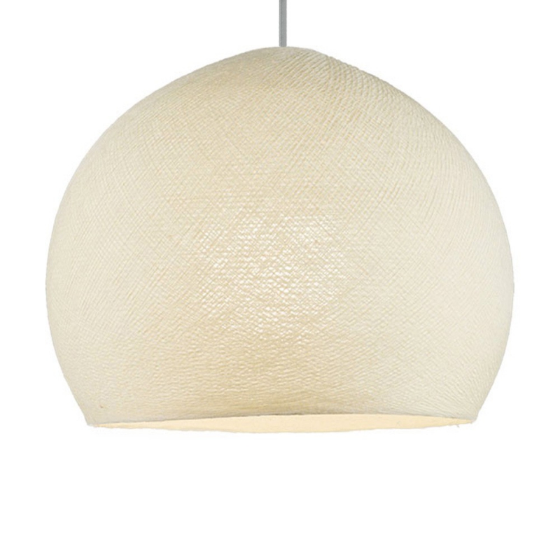 Dome M lampshade made of polyester fiber, 35 cm diameter - 100% handmade