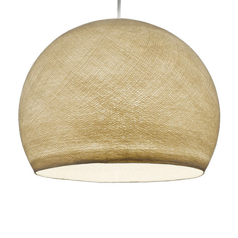 Dome M lampshade made of polyester fiber, 35 cm diameter - 100% handmade