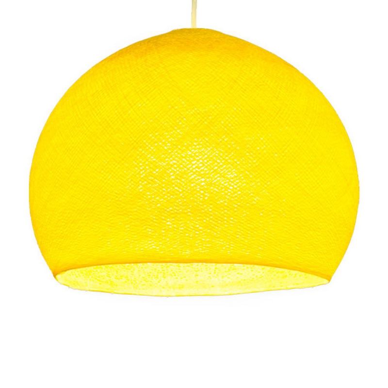 Dome M lampshade made of polyester fiber, 35 cm diameter - 100% handmade