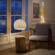 Dome M lampshade made of polyester fiber, 35 cm diameter - 100% handmade