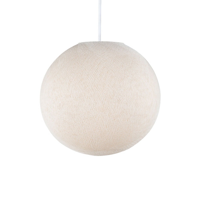 Sphere XS lampshade made of polyester fiber, 25 cm diameter - 100% handmade