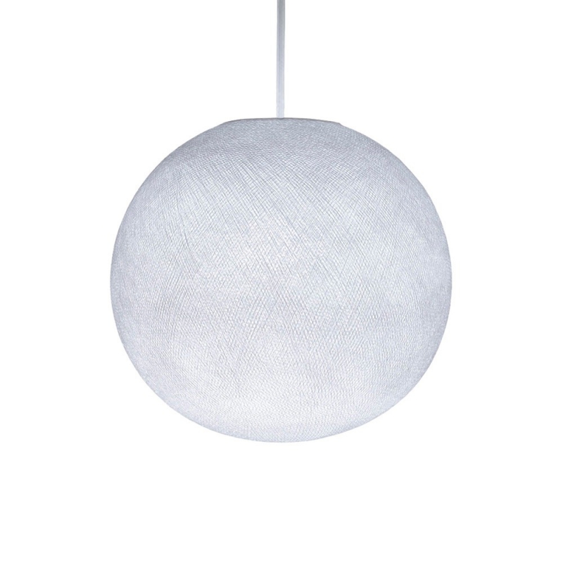 Sphere XS lampshade made of polyester fiber, 25 cm diameter - 100% handmade