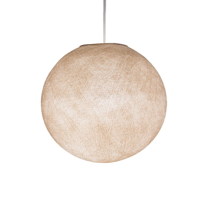 Sphere XS lampshade made of polyester fiber, 25 cm diameter - 100% handmade