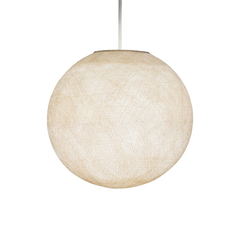 Sphere XS lampshade made of polyester fiber, 25 cm diameter - 100% handmade