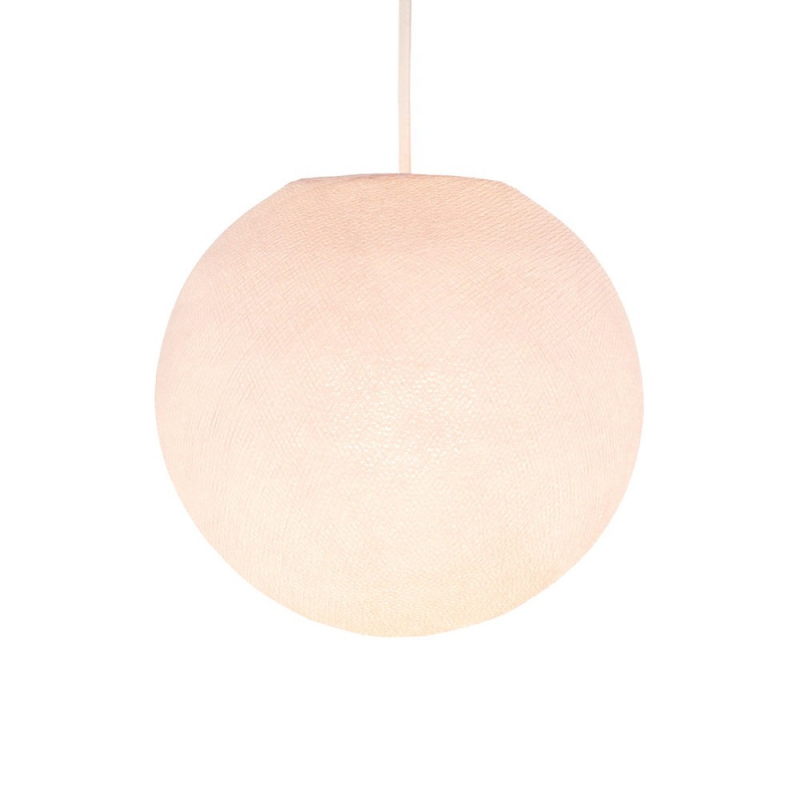 Sphere XS lampshade made of polyester fiber, 25 cm diameter - 100% handmade