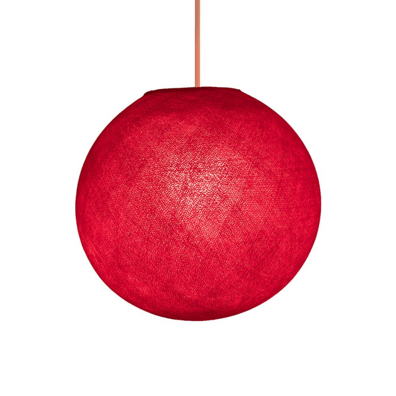 Sphere XS lampshade made of polyester fiber, 25 cm diameter - 100% handmade