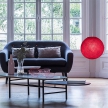 Sphere XS lampshade made of polyester fiber, 25 cm diameter - 100% handmade