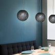 Sphere XS lampshade made of polyester fiber, 25 cm diameter - 100% handmade