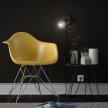 Spostaluce Metal 90°, the adjustable light source with fabric cable and side holes