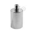 Cylindrical metal E27 lamp holder kit