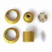 Metal E27 lamp holder kit for lampshade