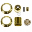 Metal E27 lamp holder kit for lampshade