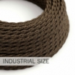 Large section electric cable 3x1,50 twisted - covered by Natural Brown Linen TN04