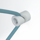 Decentraliser, ceiling or wall mount 'V' hook for fabric electrical cables