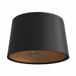 Athena lampshade with socket E27 for table lamp - Made in Italy