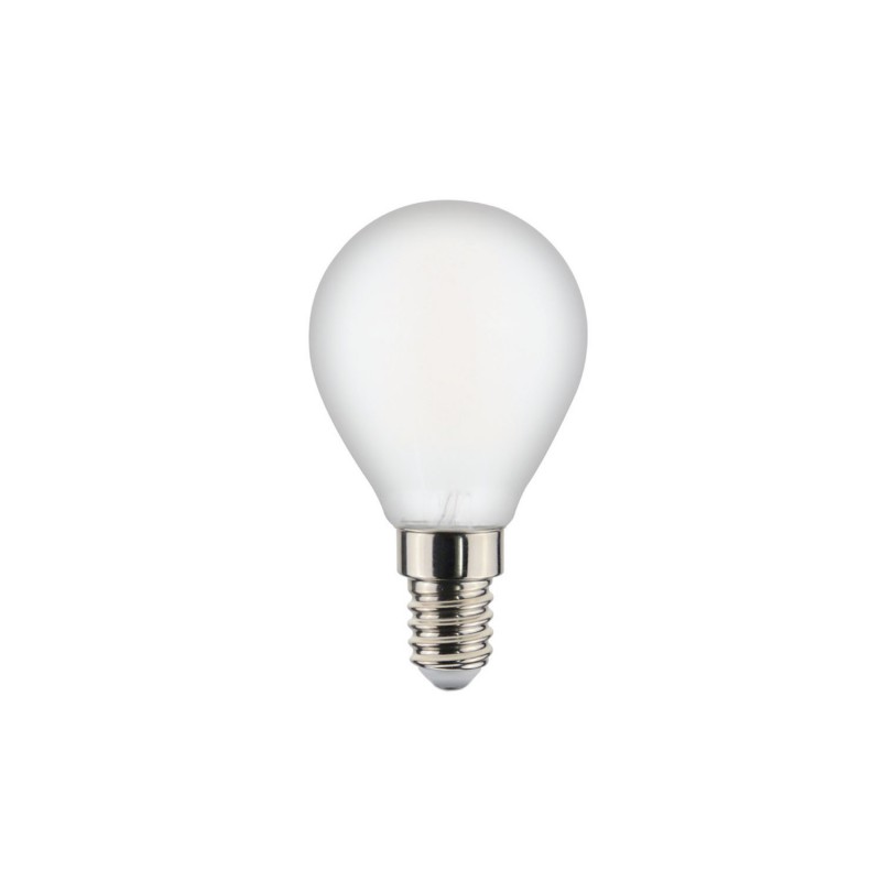 LED Sphere Milky 6W E14 2700K bulb