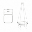 Square Cage - Structure for lamps