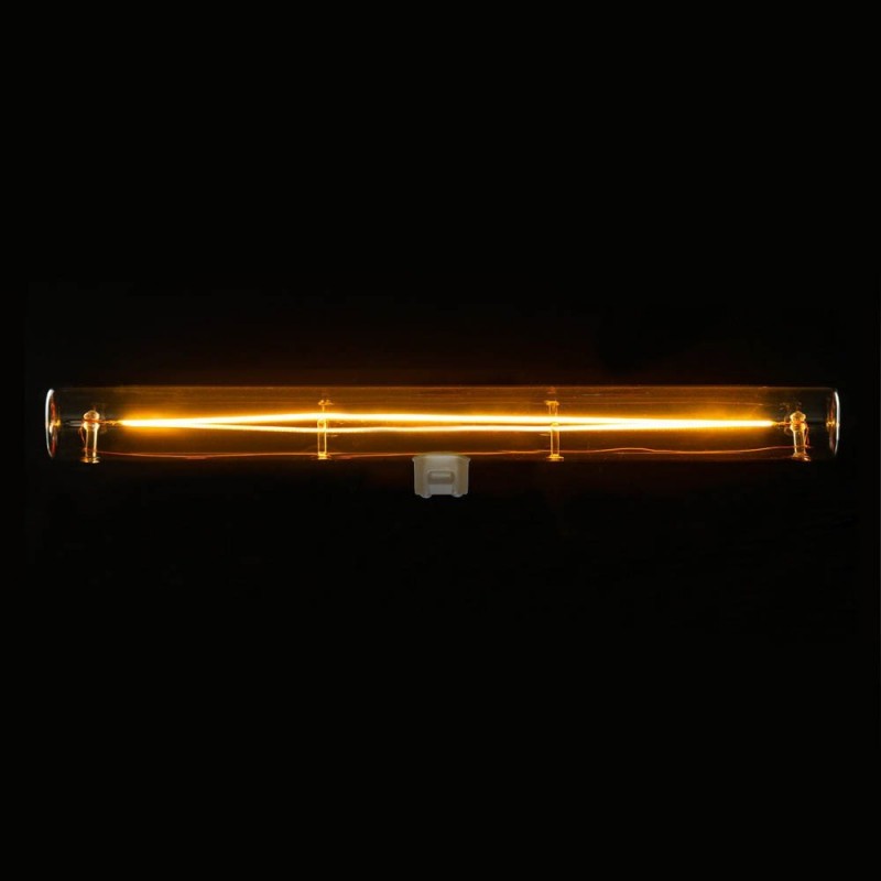 LED Linear Golden S14d Light Bulb - length 300 mm 6,5W 320Lm 1900K Dimmable