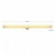 LED Linear Golden S14d Light Bulb - length 500 mm 8W 430Lm 1900K Dimmable