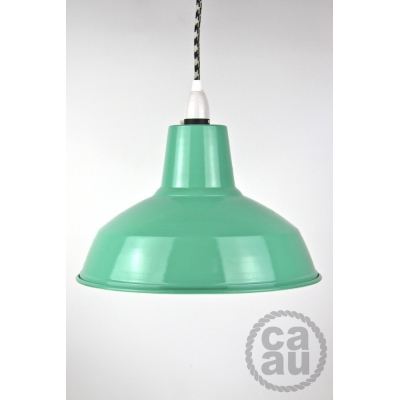 Metal Shade Pendant Peppermint