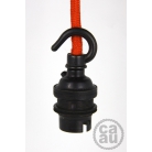 Lampholder Small Bronze with Hook bayonet B22