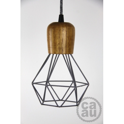 The Woodsman Pendant Grey